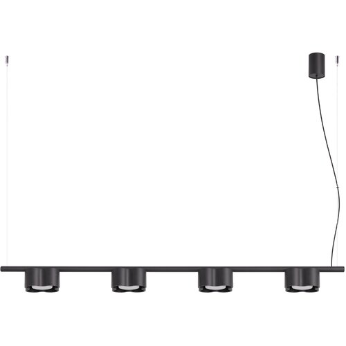 Sollux Lighting Lestenec OVIO 4 črn Gx53, (5000500084) Cene
