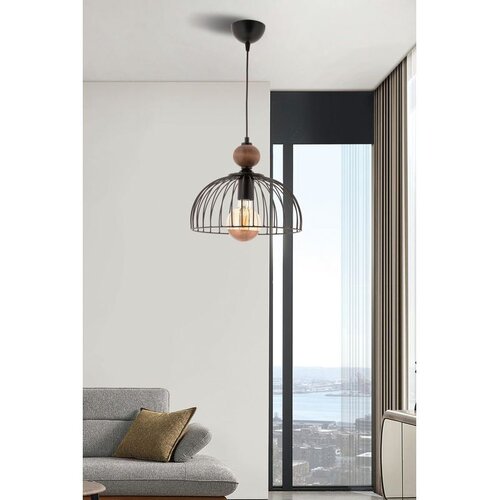 Opviq Luster Dorris drvo, 30 cm, IP20, crno Cene