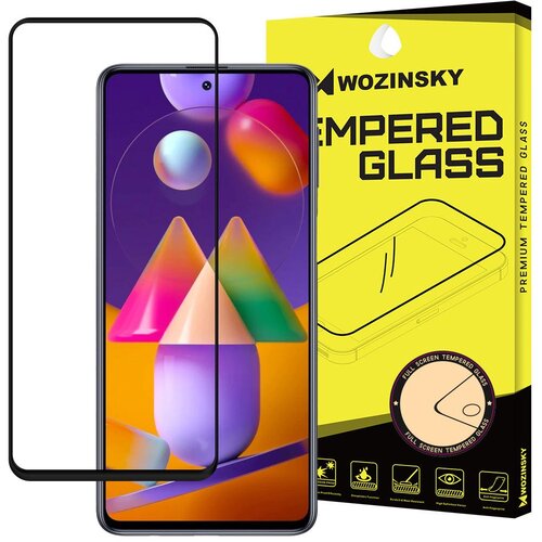  Za&scaron;čitno steklo za zaslon, popolna pokritost z okvirjem za Samsung Galaxy M31 S Cene