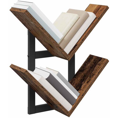  Floating polica za zid Staro drvo 43 x 15 x 47 cm Slike