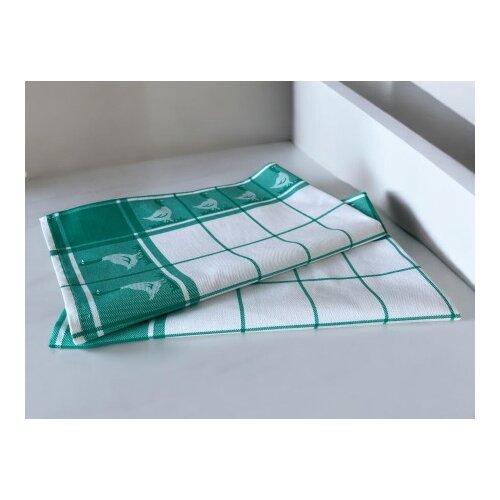  Kuhinjska krpa Zelena boja 50x70cm model kocka ( VLK000101-zelenakocka ) Cene