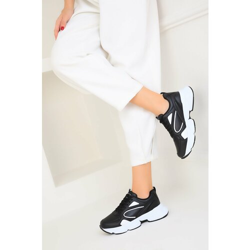 Soho Black-White-C Women's Sneakers 17226 Slike