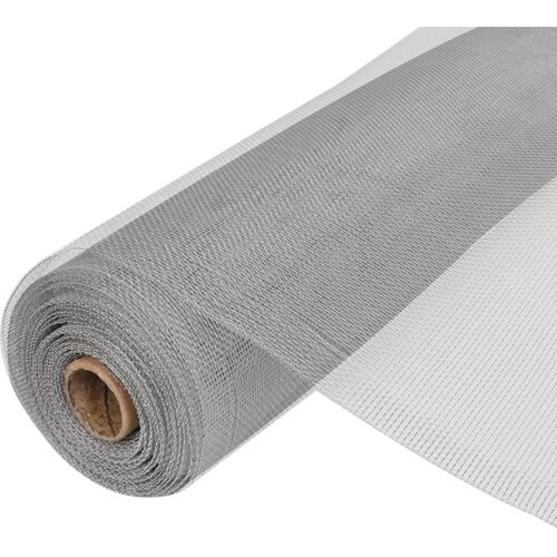 vidaXL Mreža od aluminija 100 x 1000 cm srebrna Cijene