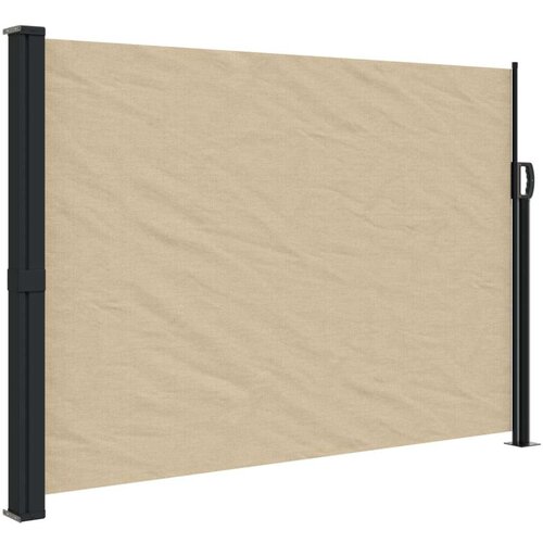  Bočna tenda na uvlačenje bež 140 x 300 cm Slike
