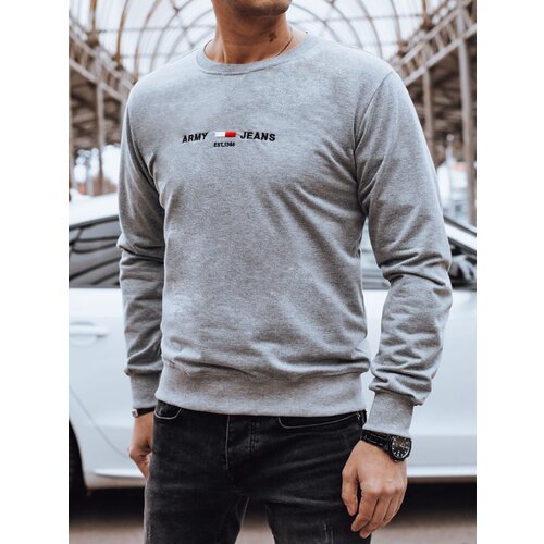 DStreet Bluza męska bez kaptura szara Cene