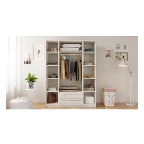 Hanah home Ormar Rb-078, 140x180x52 cm, Bež Slike