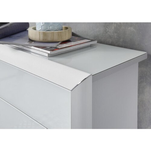 Dieter Knoll OMARA ZA ČEVLJE bela, barve aluminija Slike