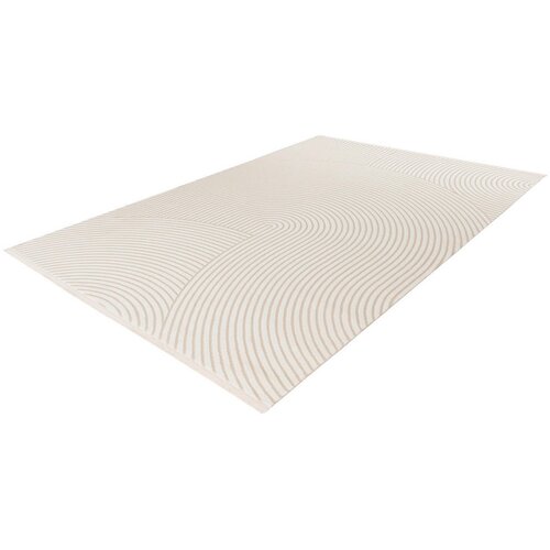 Kayoom RAVNO TKANA PREPROGA 120/170 cm tkano slonova kost Slike