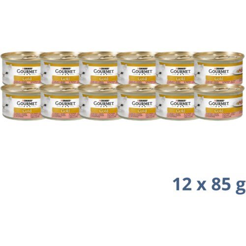 Gourmet Gold komadići u sosu duo piletina i losos - 1.02 kg Cene