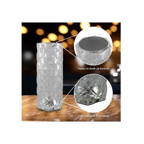  Stona RGB LED lampa Slike