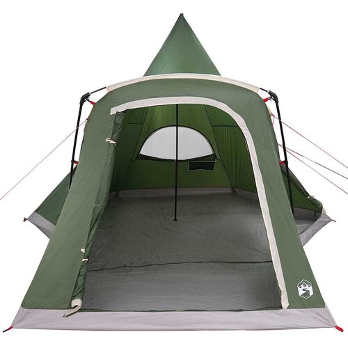  Teepee za 5 osoba s krovom Zelena 545 x 450 x 295 cm Slike