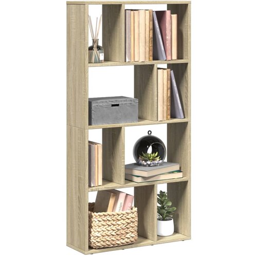 vidaXL Knjižna omara sonoma hrast 60x20x120 cm inženirski les Cene