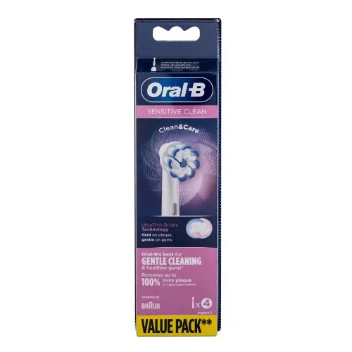 Oral-b Sensitive Clean Brush Heads Set 4 rezervne glave unisex