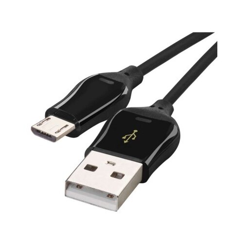 Kabel USB-A / micro USB-B, 2.0, hitro polnjenje Quick Charge, podatki, 1 m, črna Cene