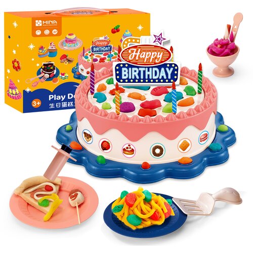 Aga4Kids Rođendanska torta s dodacima MR1414 Slike
