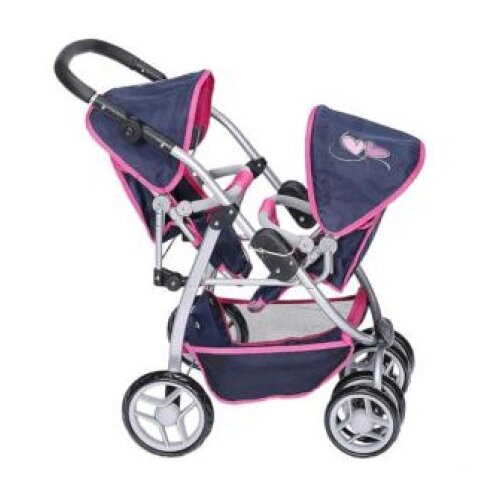 Knorr toys kolica milo - flying hearts blue-pink ( 164330 ) Cene