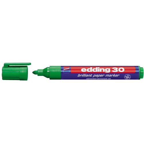Edding Pigmentni marker E-30 1,5-3mm zelena Slike
