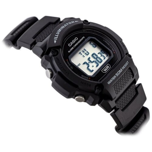 Casio Ura W219H1A Črna Slike