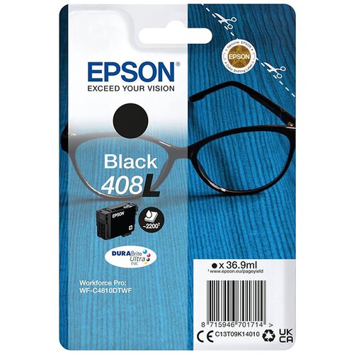 Epson Tinta 408L (C13T09K14010) (crna), original Slike