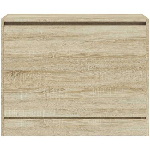 VidaXL ormarić za cipele boja hrasta 80x34x63 cm konstruirano drvo Slike