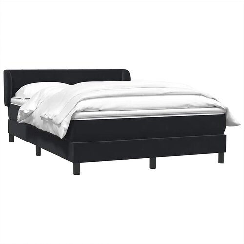 Box spring krevet s madracem crni 160x210 cm bar&amp;scaron;unasti Slike