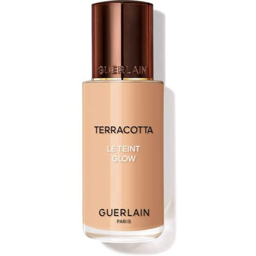 Guerlain Terracotta Le Teint Glow tekoči puder z učinkom osvetljevanja za naraven videz odtenek 3W Warm 35 ml Slike