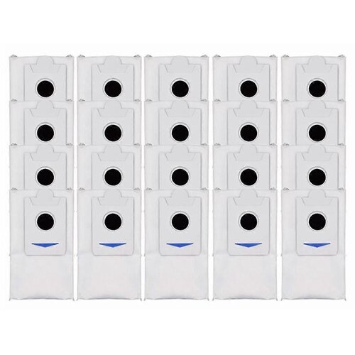 INORCO 20PCS za Debot X2 X2Pro robotski sesalnik iz netkanega blaga, vrečka za prah, nadomestni dodatki, rezervni del, (21849103) Slike