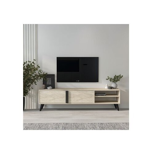 Hanah home TV komoda Benoit, 160x35x29,6 cm, Bež Cene
