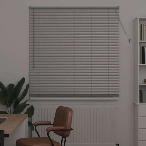  Zavjesa za prozor sa zavjesama Ostalo Srebrna 125 x 175 cm Aluminij Slike