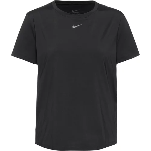 Nike Funkcionalna majica 'One Classic' siva / črna