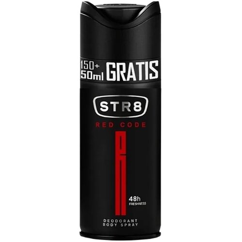 Str8 Mu&amp;scaron;ki dezodorans Red Code, 200 ml Slike