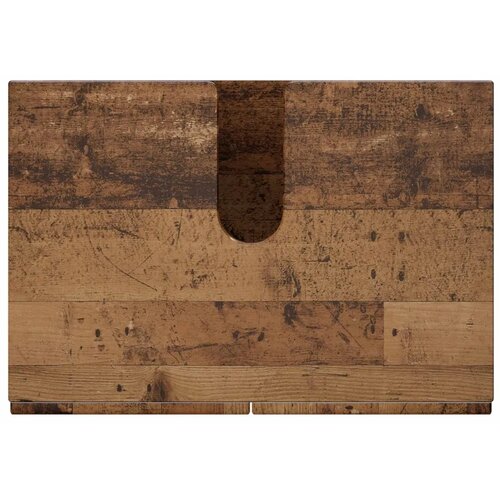  Kupaonski ormarić Staro drvo 60 x 41 x 58 cm Konstruirano drvo - Staro drvo Slike