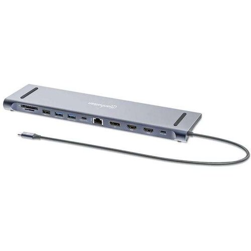 Manhattan MH 12 in 1 Triple HDMI Docking Station Cene