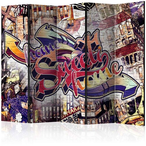  Paravan u 5 dijelova - Cool Graffiti II [Room Dividers] 225x172 Slike