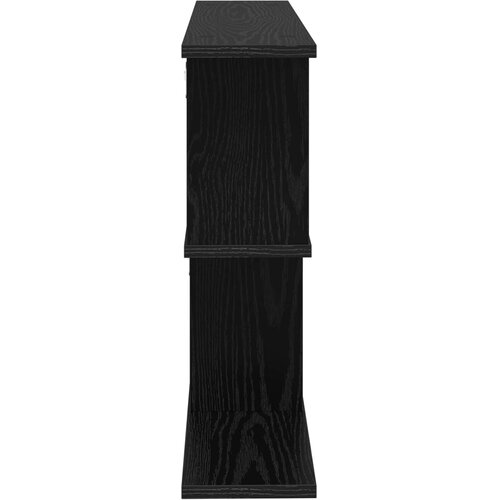  Polica na zidu Crni hrast 80 x 15 x 50,5 cm Konstruirano drvo Slike