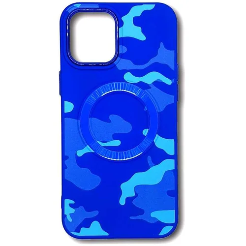 CAMO 14 PRO MAX SILIKON IPHONE PLAVA #1