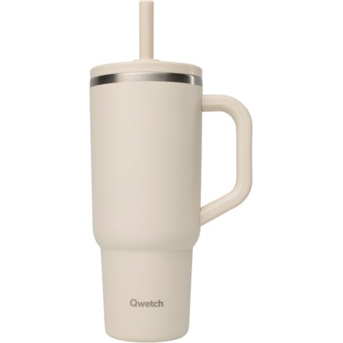 Qwetch Travel Cup with leakproof lid - 900 ml - Sable Cene