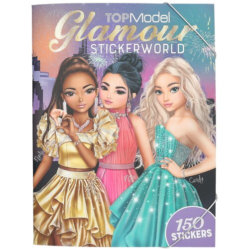Top Model knjiga sa stikerima glamour ( DP013232 ) Cene