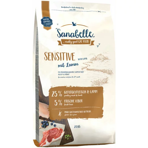 Sanabelle 2 kg po super ceni! - Sensitive z jagnjetino