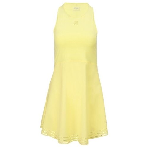 Fila Kratke obleke TFL2527802500 Rumena Cene