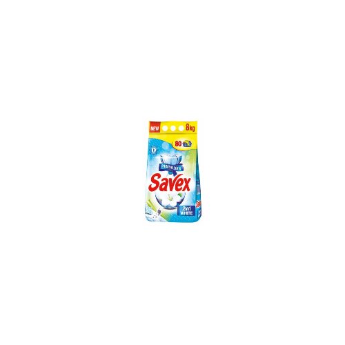 Savex 2in1 white deterdžent za veš 8KG Slike