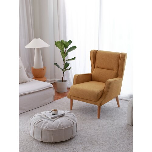 Atelier Del Sofa Fotelja Klam, 70x94x78 cm, Kaki Slike