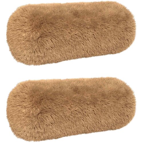  Presvlaka za jastuk 2 pcs HEERLEN Sivosmeđa &amp;Oslash; 15 x 40 cm Slike
