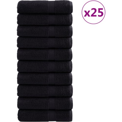 VidaXL Premium Ručnici za kupanje &amp;quot;SOLUND&amp;quot; 25 kom 100x150 cm 550 gsm Slike