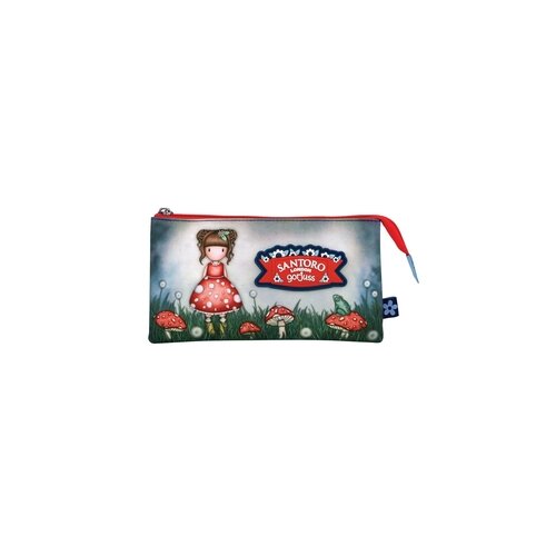Santoro Pernica pravougaona 1zip 3pregrade Little Mushroom Gorjuss 1280GJ07 Slike