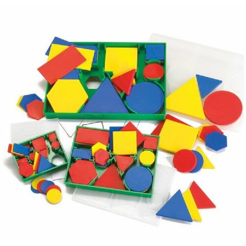 Viga Logički blokovi jumbo u boji 60 kom. Slike