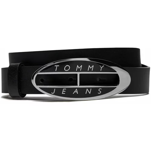 Tommy Jeans Ženski pas Tjw Origin Belt AW0AW15840 Black BDS
