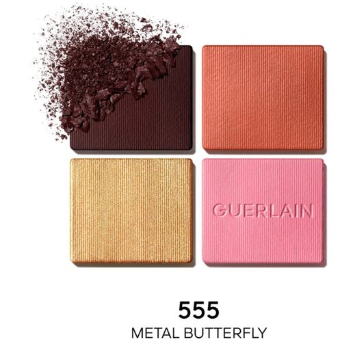 Guerlain Ombres G paleta senčil za oči odtenek 555 Metal Butterfly 6 g Slike
