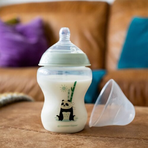 Tommee Tippee C2N Closer to Nature Girl steklenička za dojenčke 0m+ 260 ml Slike