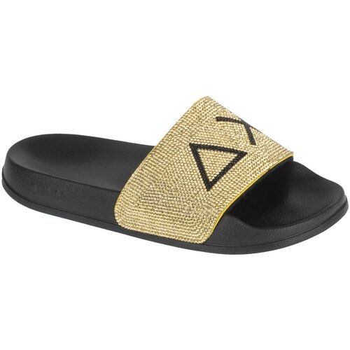 Sun68 Natikači Slippers Strass Logo Pozlačena Cene